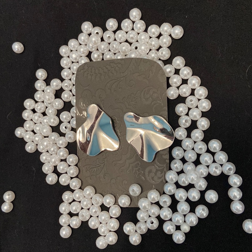 Abstract silver